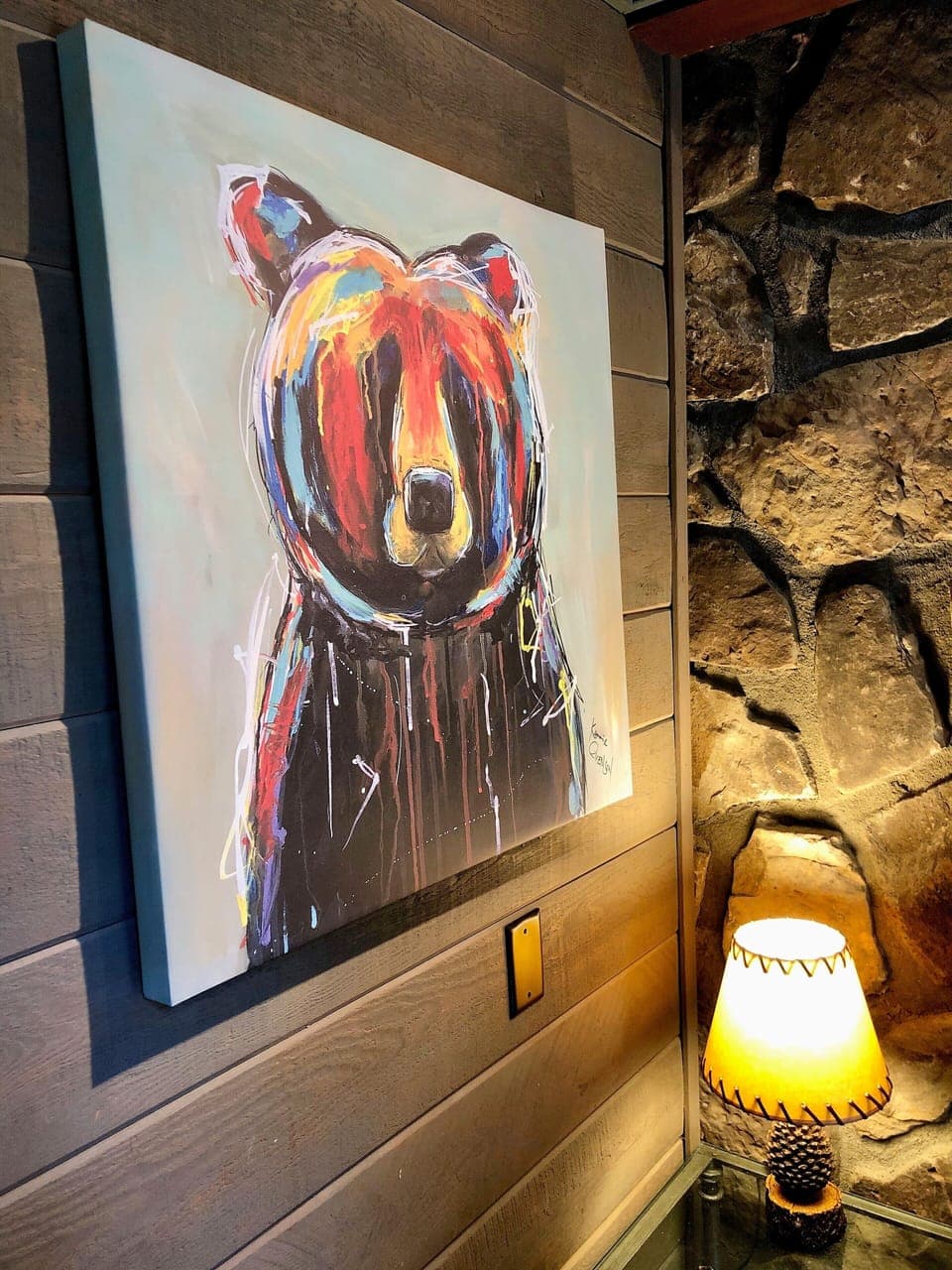 Cabin decor and custom design in the entire cabin! 