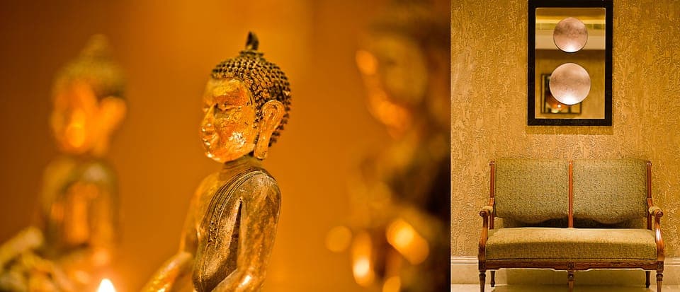 Couples treatment rooms, steam room, body treatments, aromatherapy