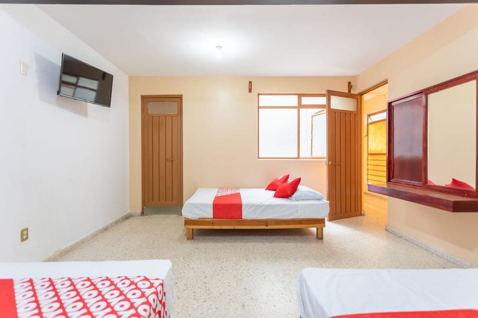 Standard Room (3 Double Bed) | Soundproofing, free cribs/infant beds, free rollaway beds, free WiFi