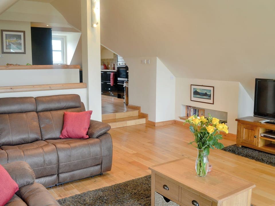Spacious living room | The Soup Kitchen, Borgue, near Kirkcudbright