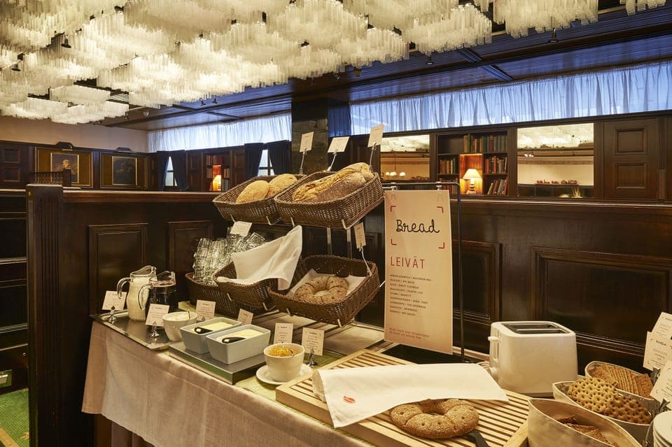 Daily buffet breakfast (EUR 21 per person)