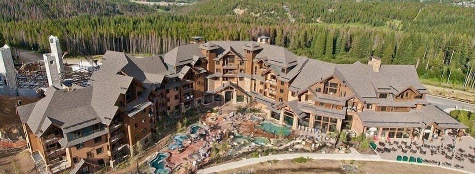 Back of Resort