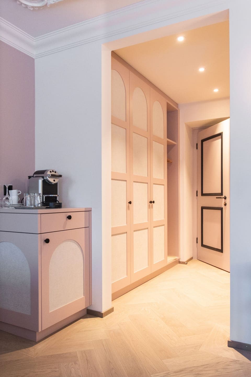 Superior double room with parquet floor | Room amenity