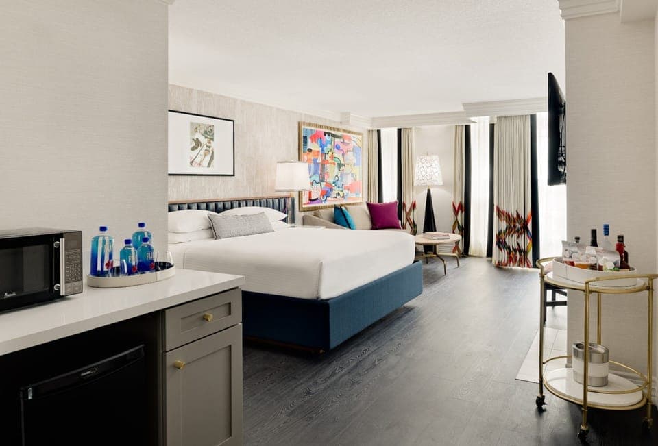Egyptian cotton sheets, premium bedding, pillowtop beds, in-room safe