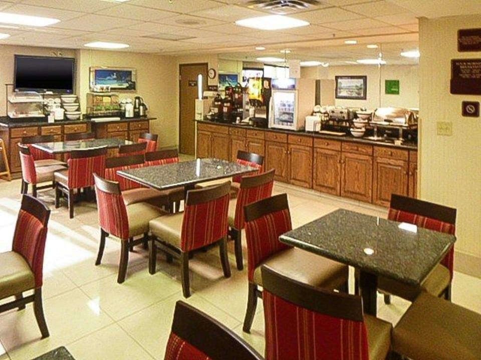 Free buffet breakfast