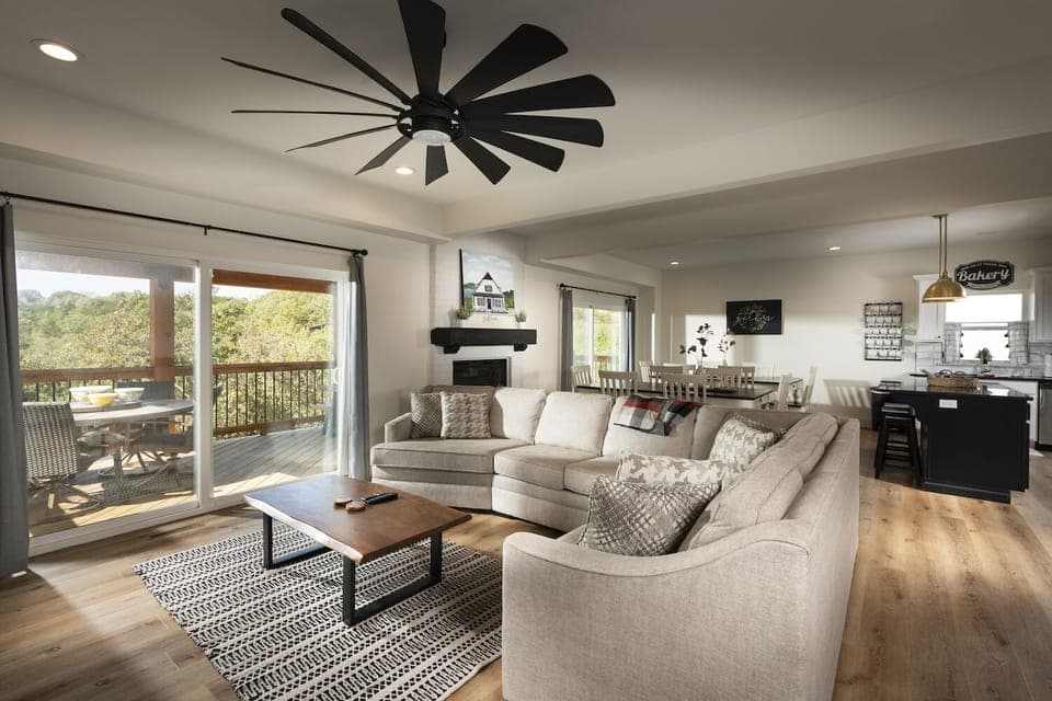 Amazing main living space with open floor plan
