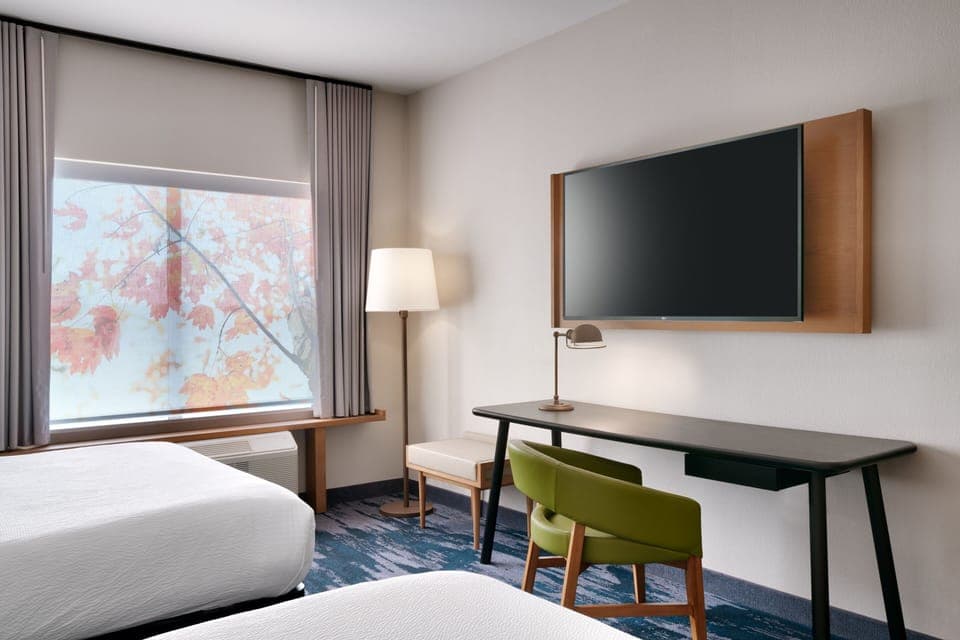 Room, 2 Queen Beds | Premium bedding, individually furnished, desk, laptop workspace