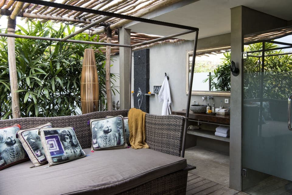 Ginger One Bedroom Suite | Living area | 32-inch LCD TV with cable channels, TV, DVD player