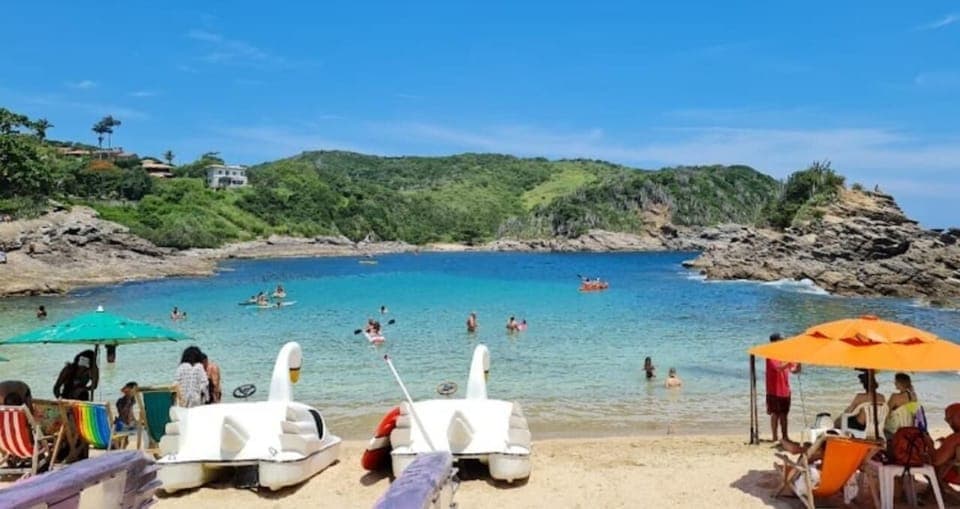 Beach nearby, 10 beach bars