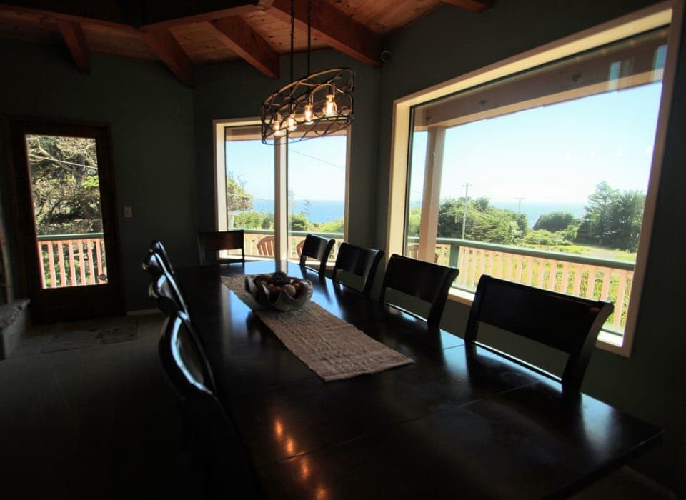 Ocean View Dining with Seating for Ten