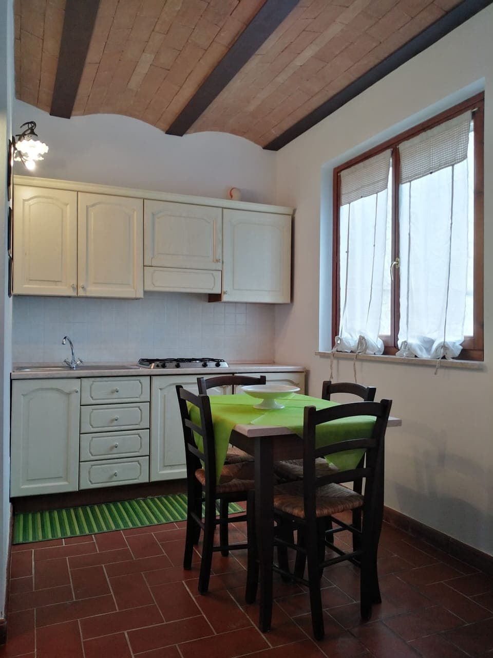 Apartment, Ground Floor | Private kitchen | Full-size fridge, cookware/dishes/utensils