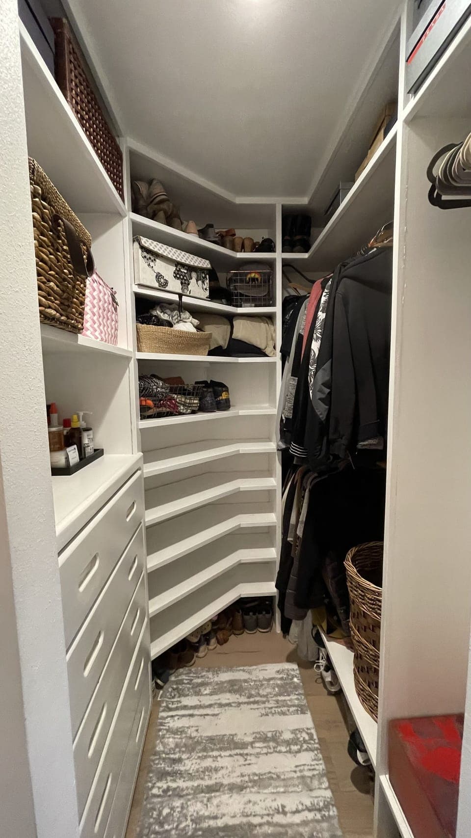 Master closet