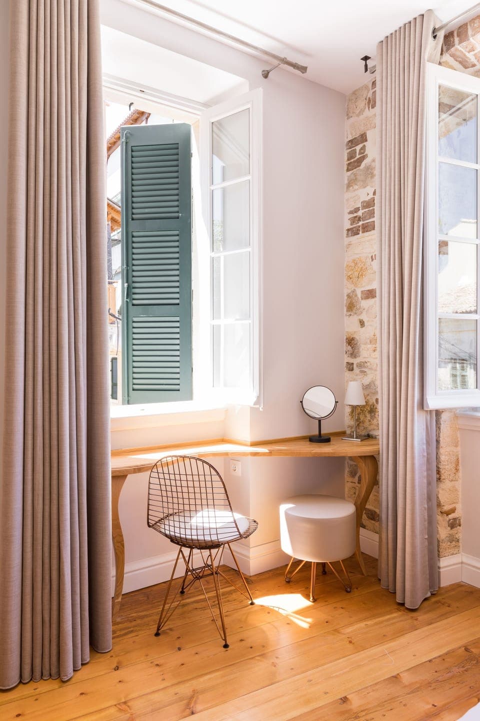 Deluxe Double Room, Garden View (#8) | Minibar, in-room safe, individually decorated, individually furnished