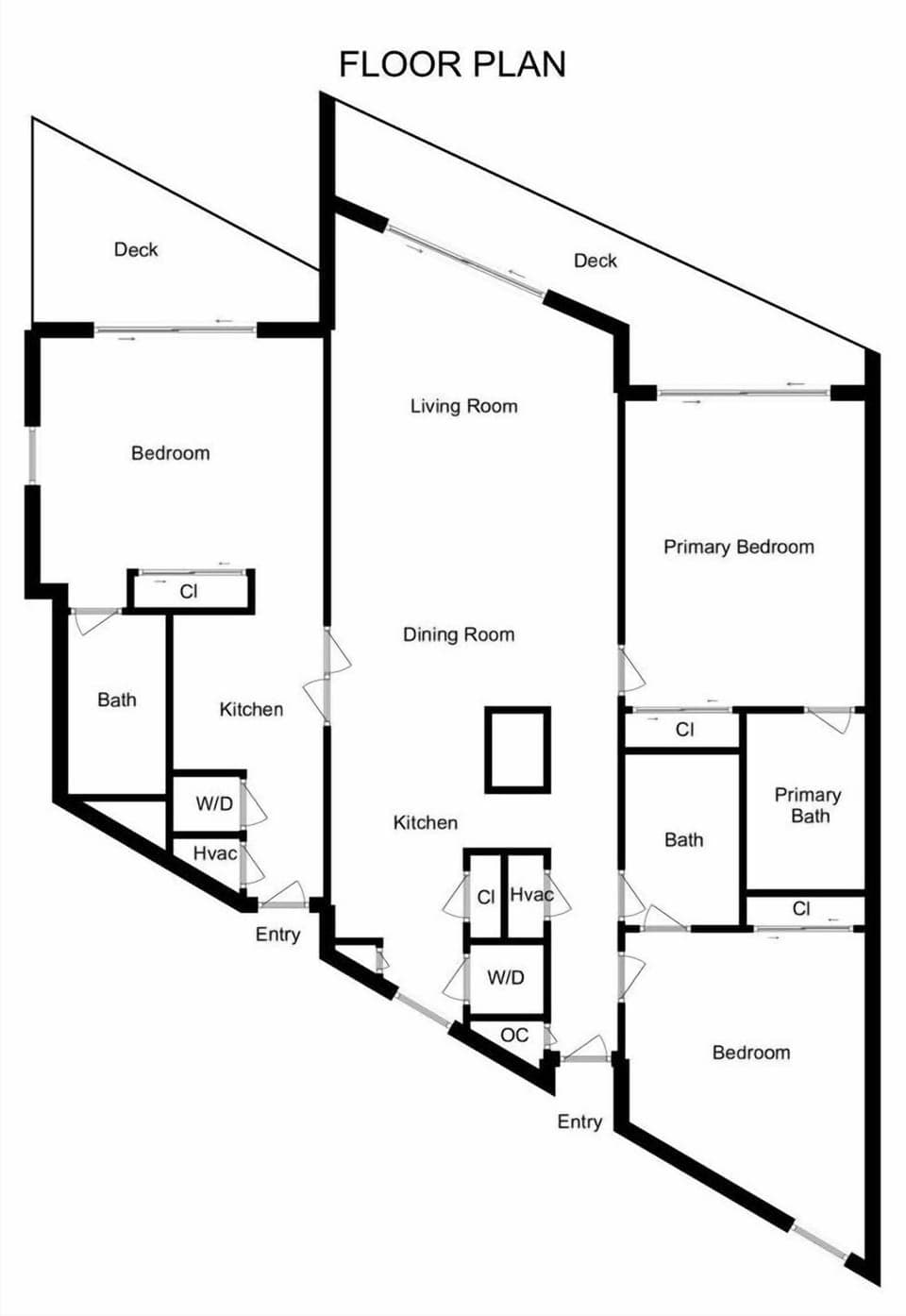 Condo, 3 Bedrooms | Floor plan