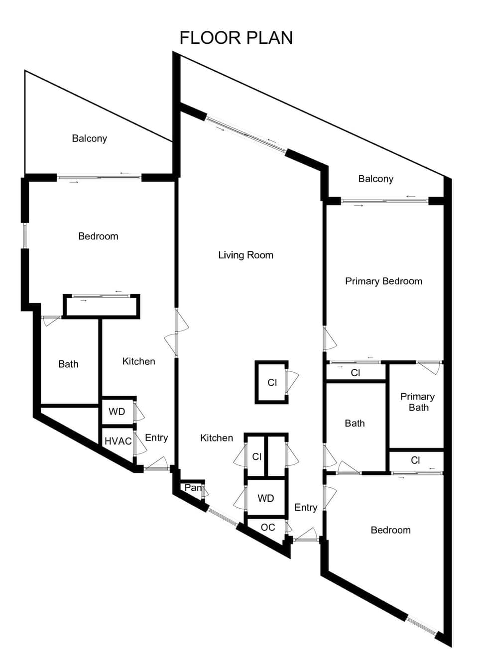 Condo, 3 Bedrooms | Floor plan