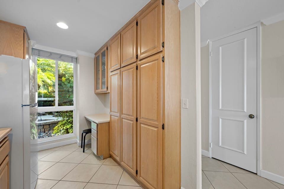 Extra cabinet space