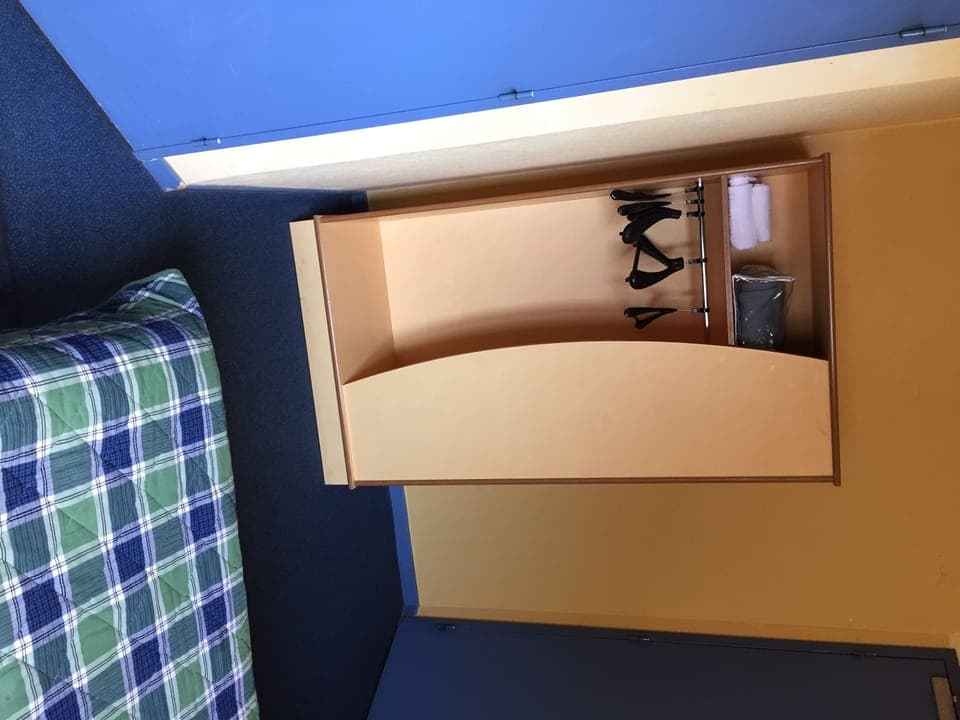 Double Room | Desk, blackout drapes, free cribs/infant beds