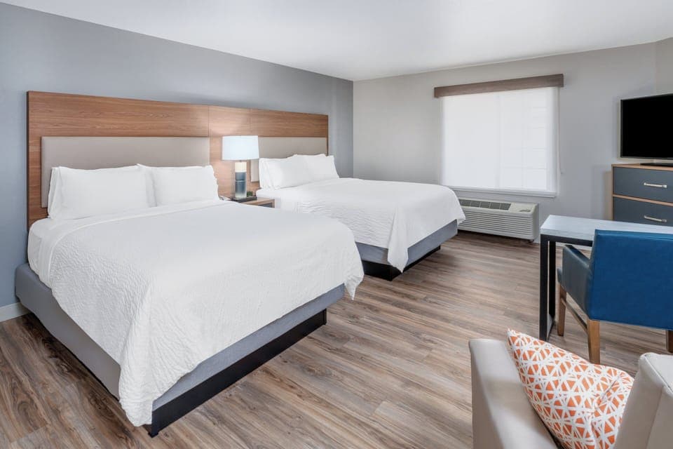 Studio Suite, 2 Queen Beds | In-room safe, desk, iron/ironing board, free WiFi