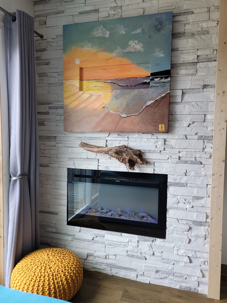 Condo, Balcony, Ocean View (3rd Floor) | Living area | 43-inch flat-screen TV with cable channels, books, video library