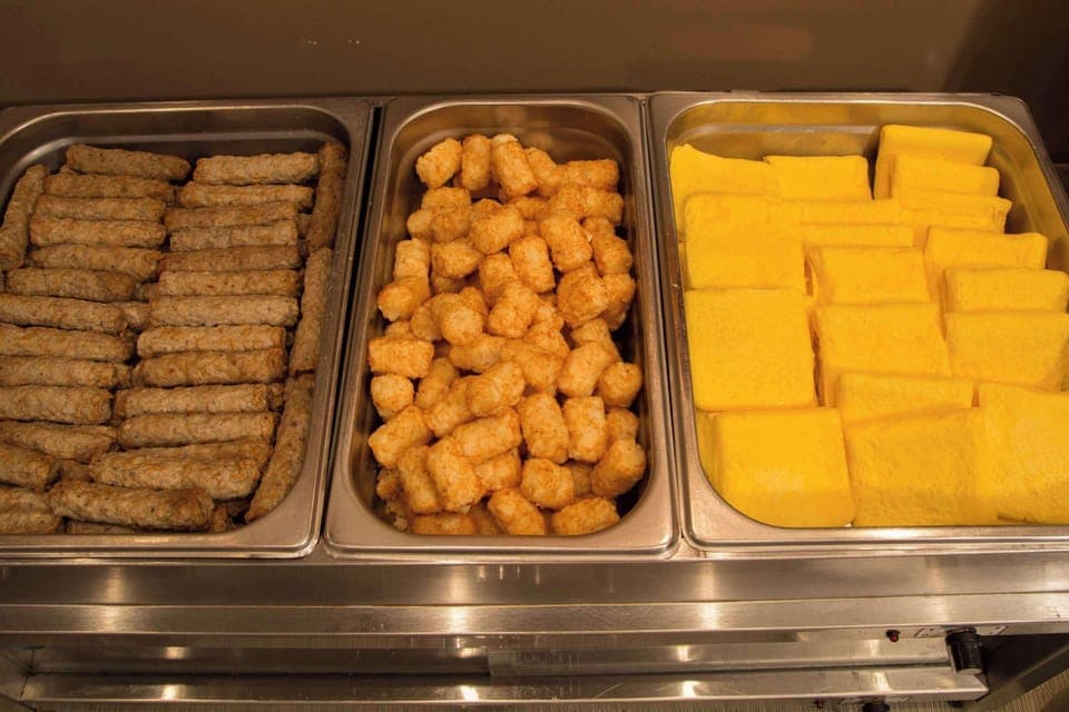 Free daily full breakfast