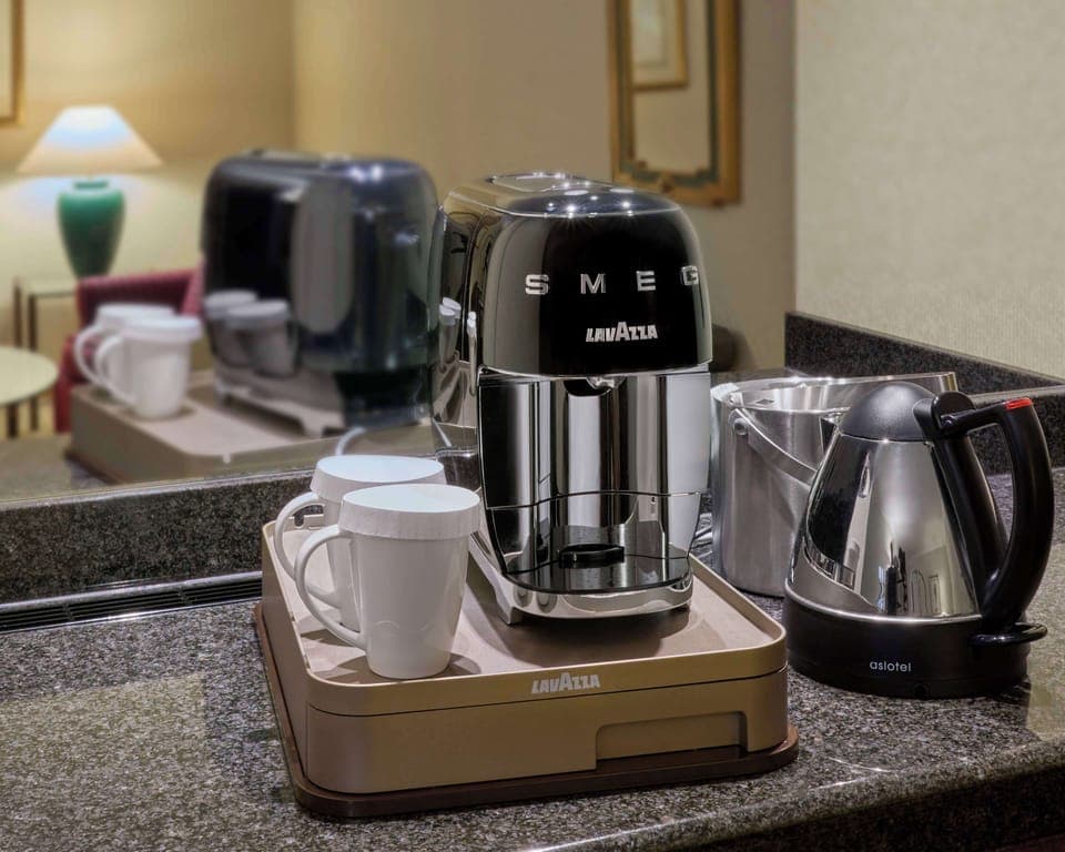 Minibar, in-room safe, blackout drapes, soundproofing