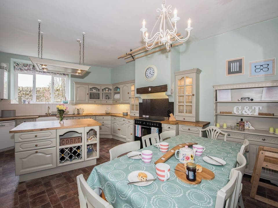 Beautiful tile-floored kitchen/diner | The Coach House, Fremington, near Richmond