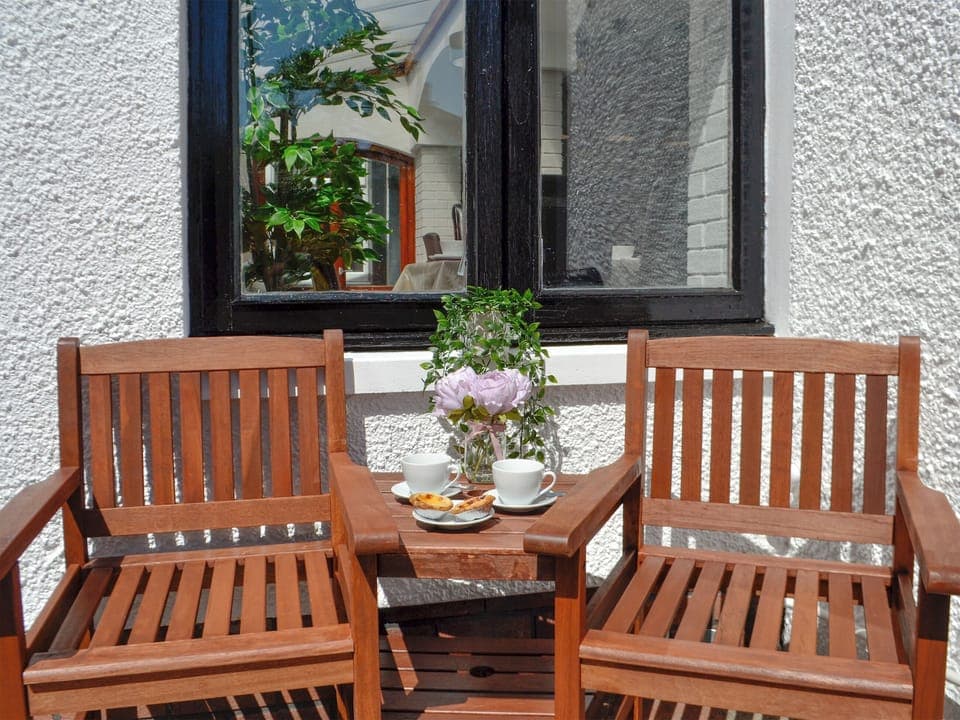 Sitting-out-area | Blair Terrace, Portpatrick, near Stranraer