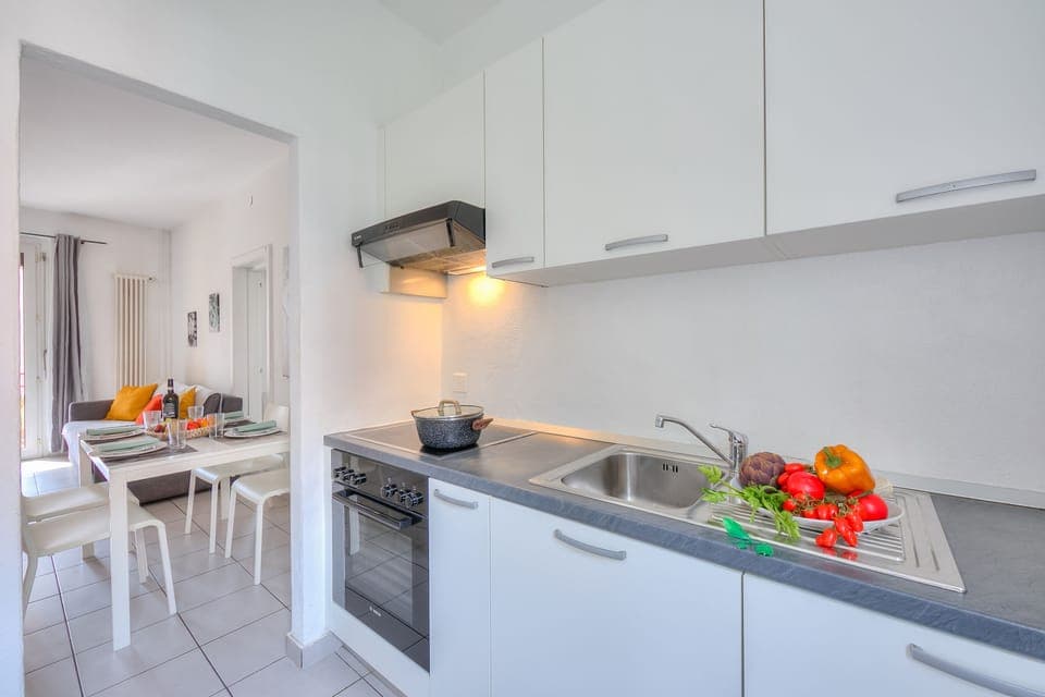 Kitchen and dining area