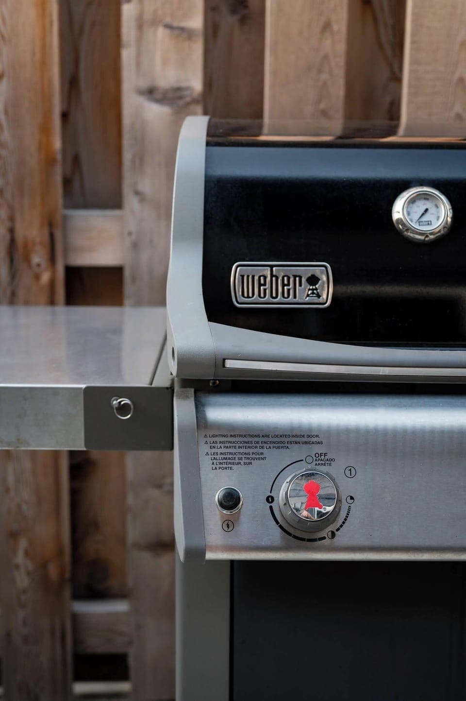 1 North Barn Burner Patio Grill Closeup