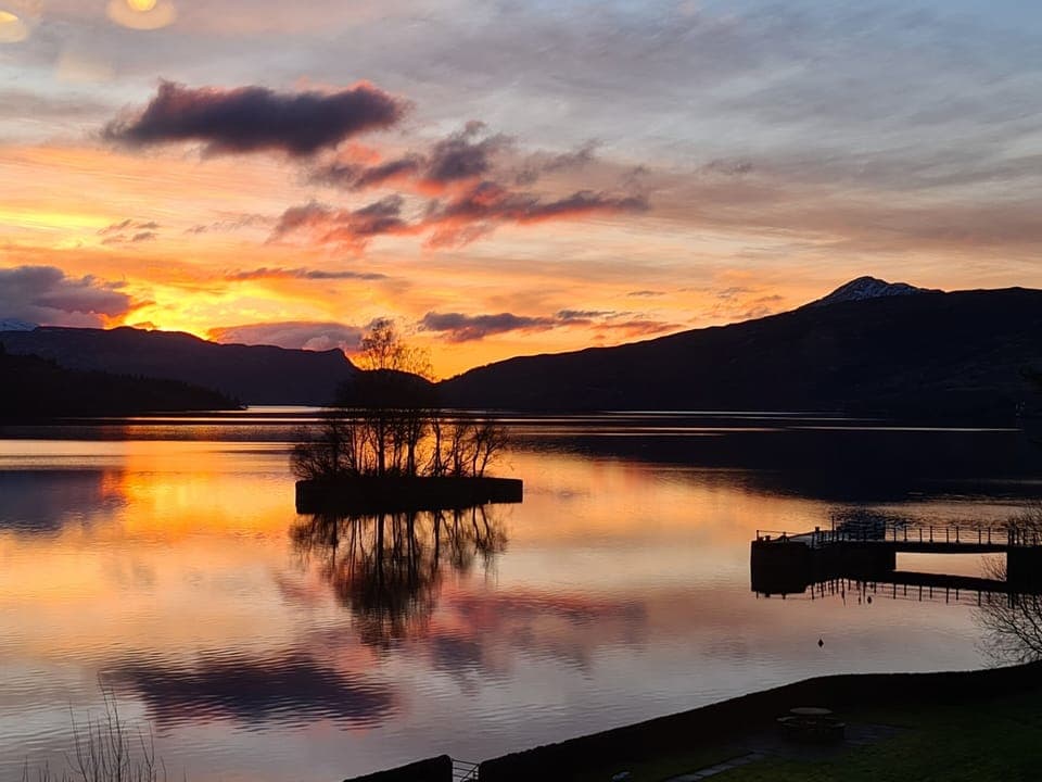 View from living room