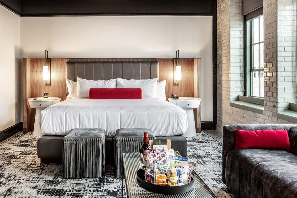 Premium bedding, minibar, in-room safe, desk