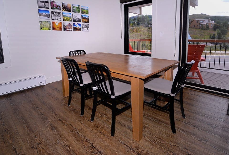 Dining table