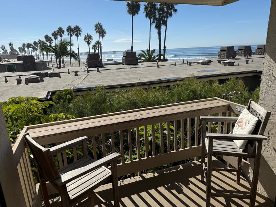 Beautiful view on the patio