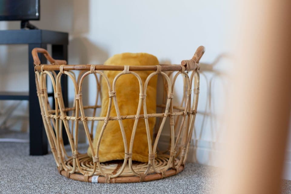 Classic Apartment | Living area | 28-inch Smart TV with cable channels, TV, Netflix