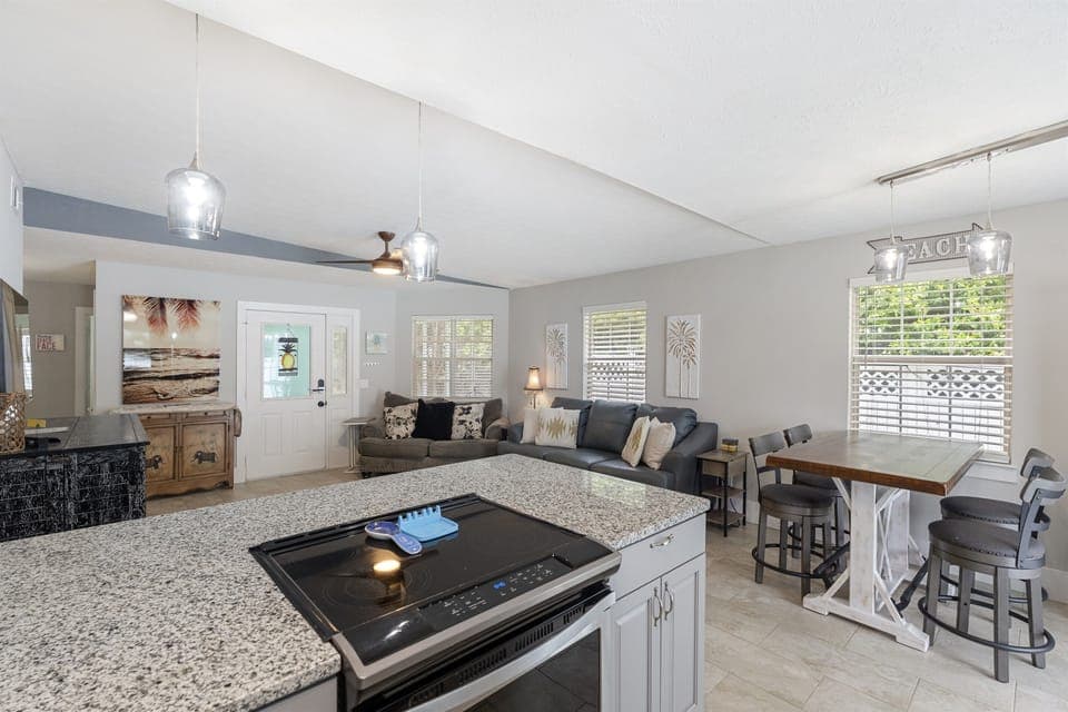 Kitchen/Dining/Living Area