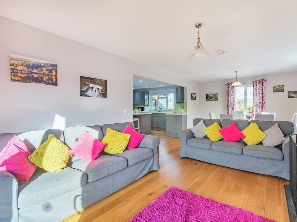 Living area | Cuckoo Hill Lodge, Rhayader
