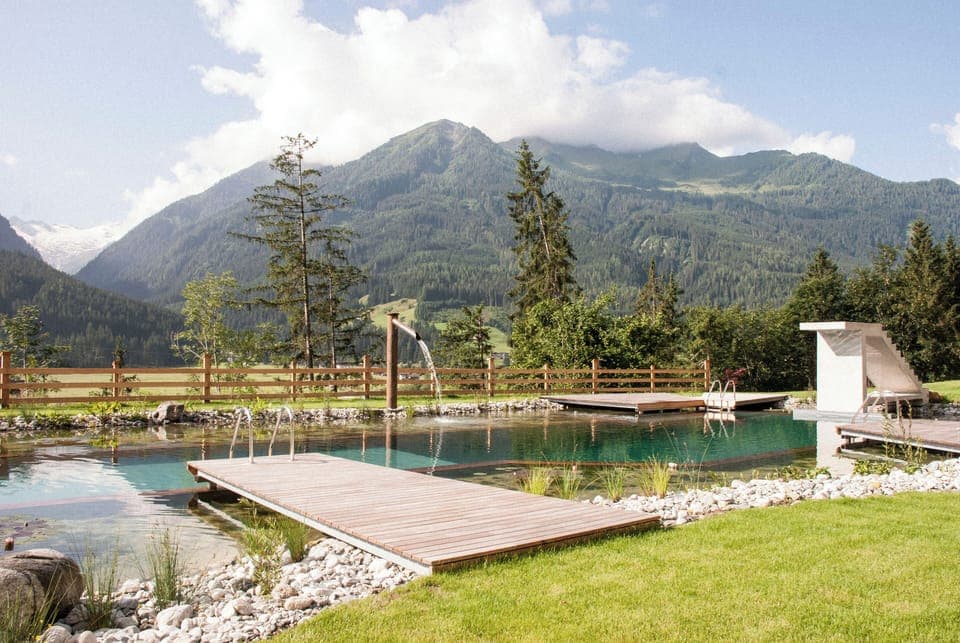 Seasonal outdoor pool