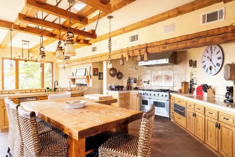 Fill the house with delicious aromas while you cook in the large, gourmet kitchen