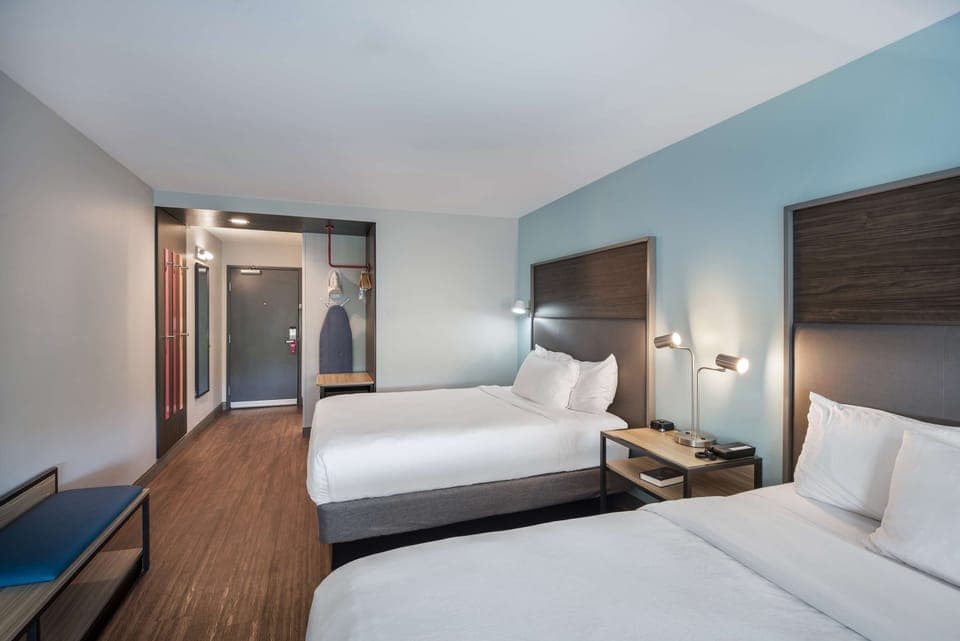 Room, 2 Queen Beds | In-room safe, iron/ironing board, free WiFi