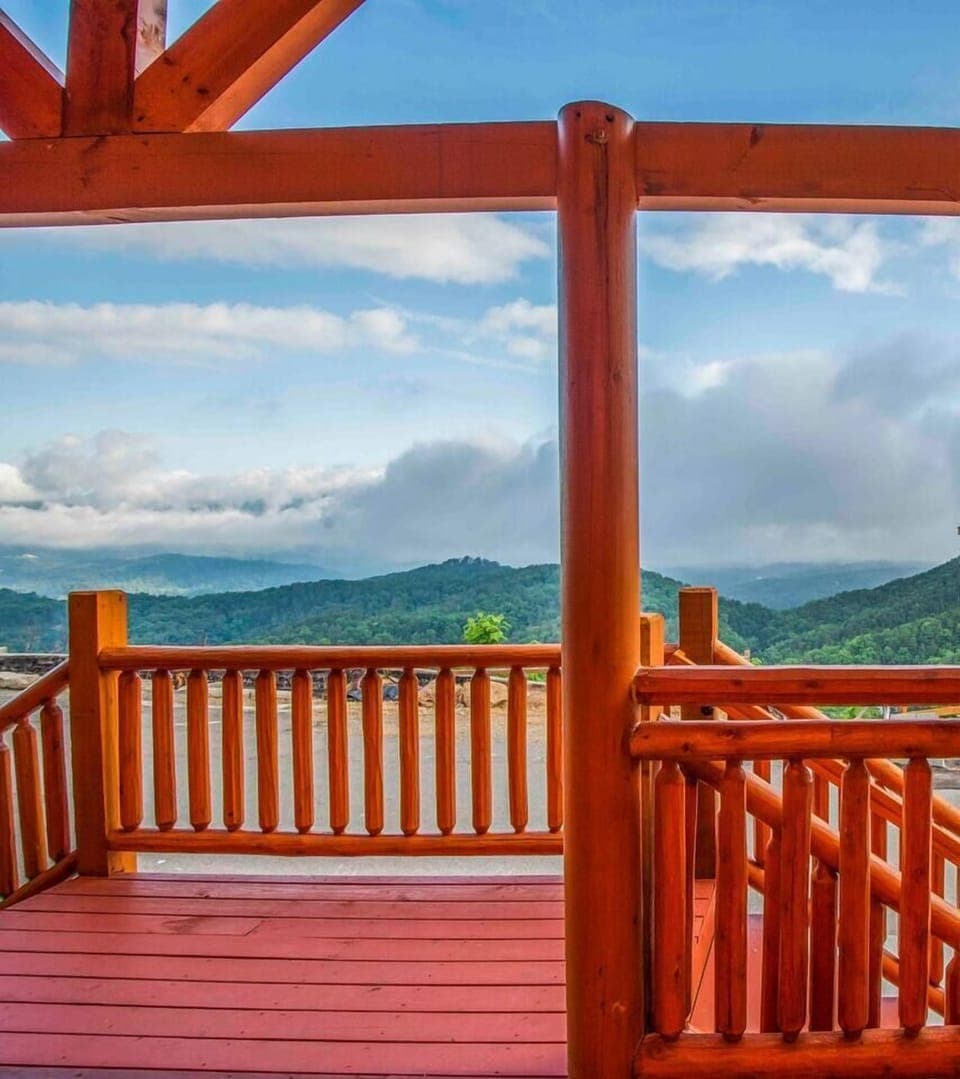 Front deck view