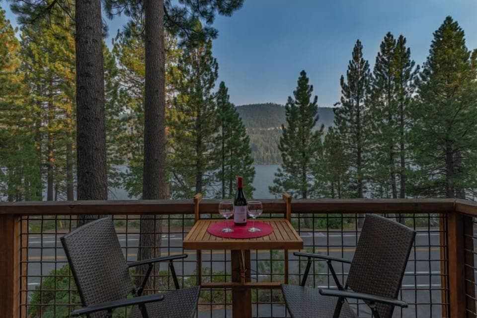 Views of Donner Lake from Front Deck