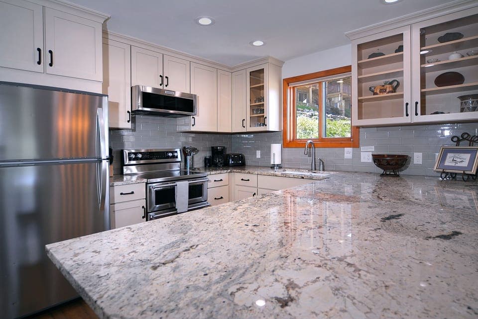 Remodeled kitchen