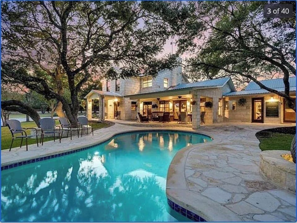 Your Hill Country Private Getaway with Pool awaits. Enjoy sunrise to sunset.