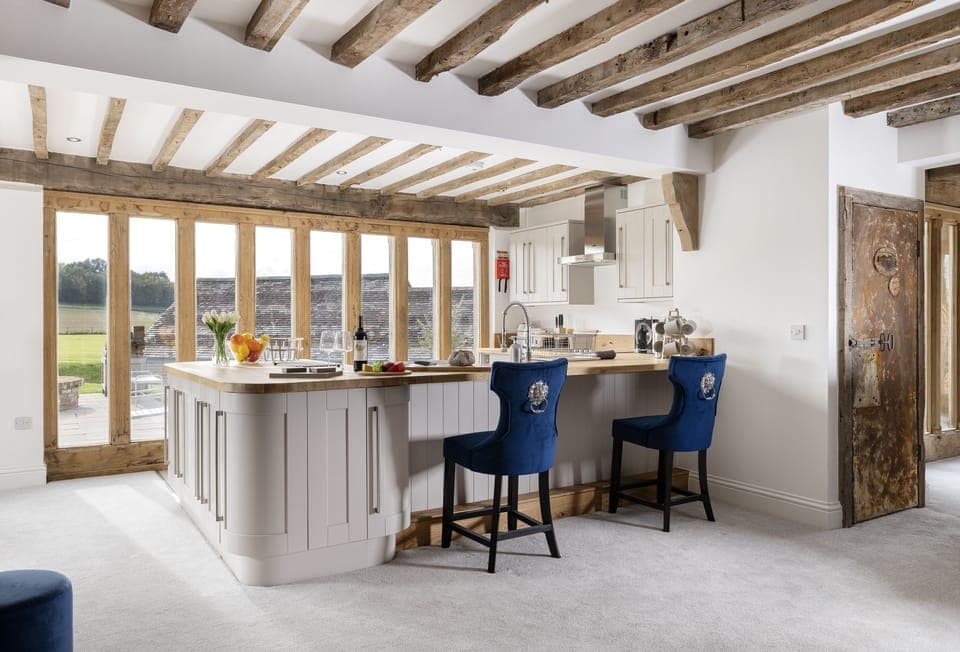 Ground floor: The breakfast bar is the perfect spot to perch over coffee and croissants