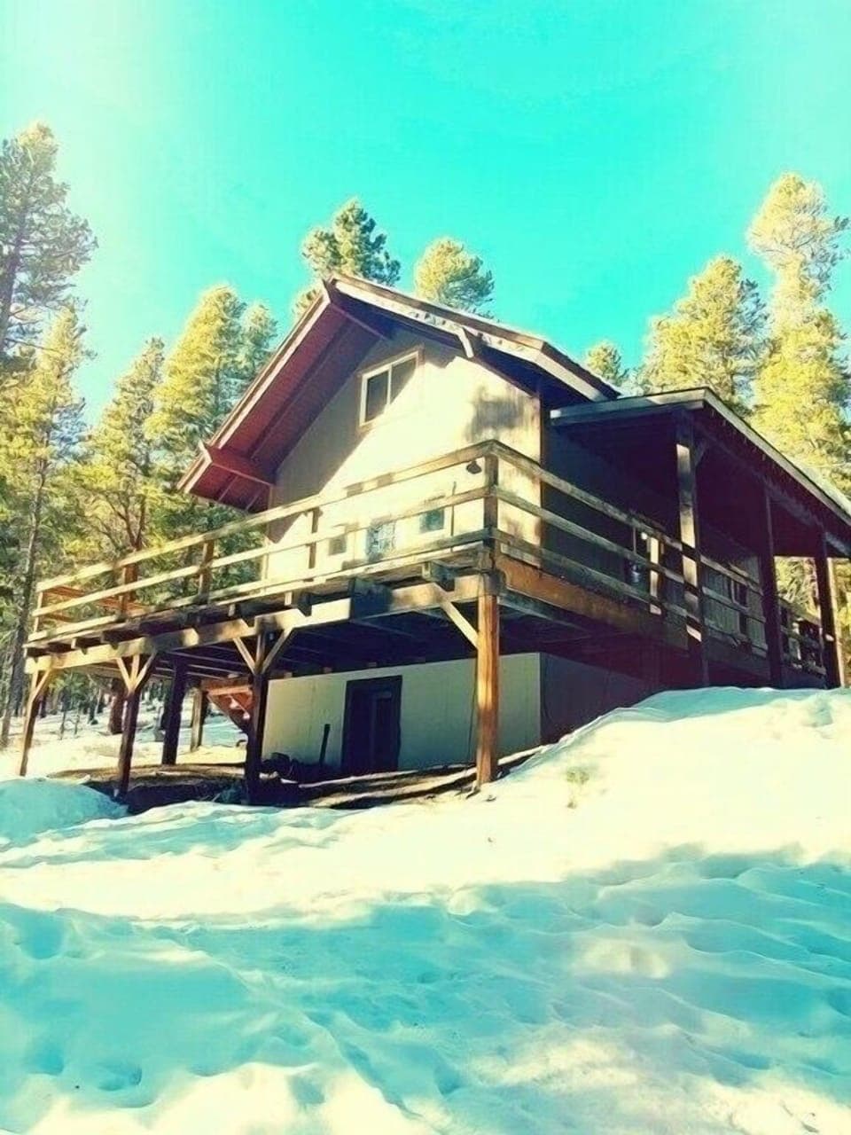 Chalet (winter view)
