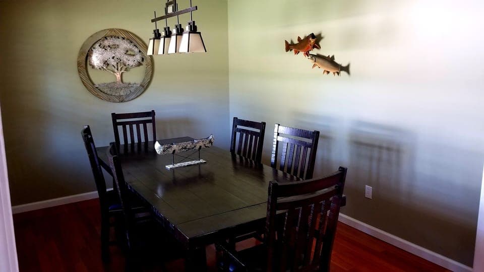 The Brown 4 bdrm dining room