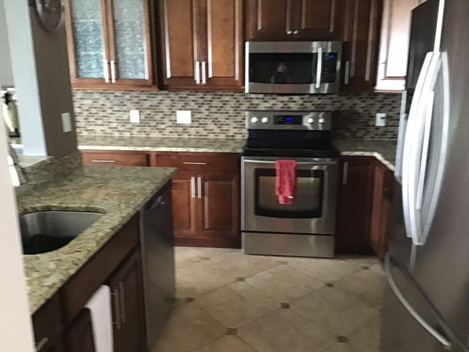 Stainless steel appliances