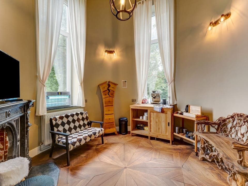 House | Living room | Fireplace