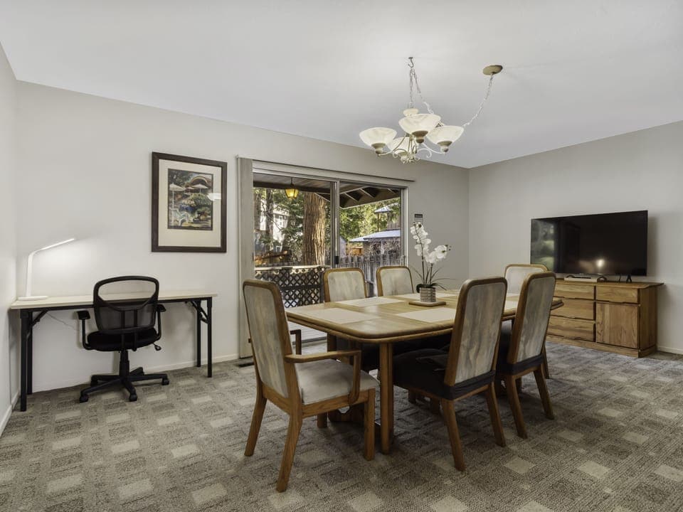 Work Station and Dining Room