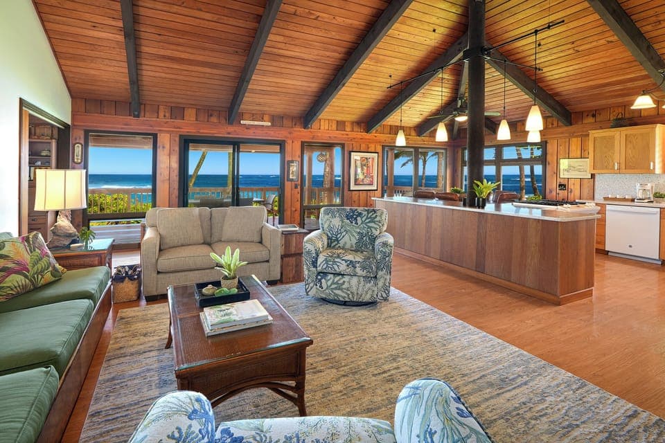 Relax and unwind in this spacious living area